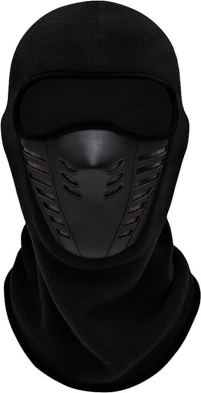 Bovista Ski Mask - Winter Masker - Ski Masker - Balaclava - Bivakmuts - Full Face Mask - Zwart