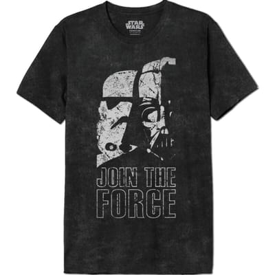Star Wars - Disney T-shirt - Join The Force - M tot XXL - voor Mannen - zwart