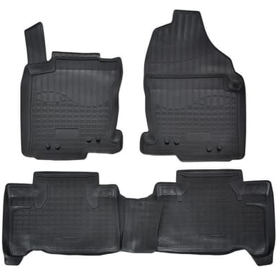Doublures NORM | Tapis De Sol En Caoutchouc TPE Toutes Saisons Pour Lexus NX 2014-2021 noir