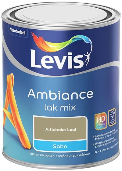 Levis - Ambiance Lak Satin Mix - Artichoke Leaf - Mengverf - 1 L