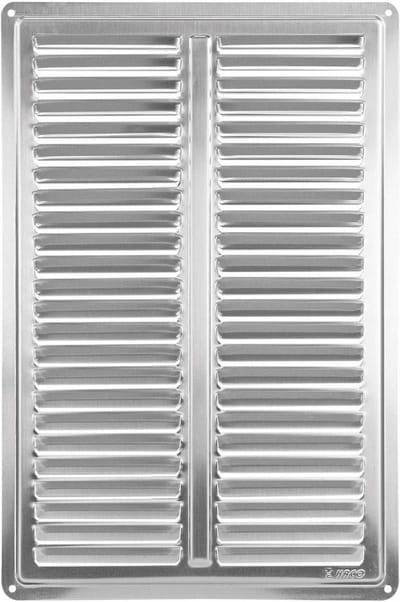 Ventilatierooster Roestvrij Staal 205 x 305 mm - Afvoerrooster voor Binnen en Buiten