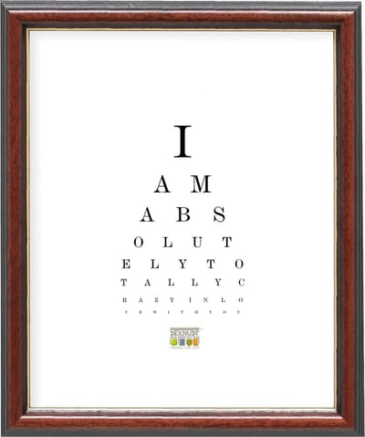 Deknudt Frames fotolijst S222H3 - klassiek bruin - voor foto 40x50 cm