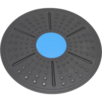 Balansschijf Lichtgewicht Balanstraining Stabiliteitsschijf voor Yoga Oefening Home Gym Workout black