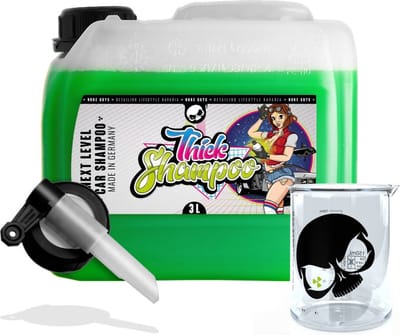 Auto shampoo geconcentreerd Nuke-Guys 3 Ltr verdunbaar tot 1:200. Nu met handige maatbeker en dispensor