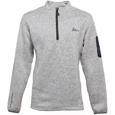 Fleece sweatshirt met halve rits Peak Mountain Cypar