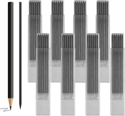48 Stuks Tracer Potlood Navullingen, 2.8mm Vaste Diepe Gaten voor Houtbewerking, Architectuur en Bouwprojecten