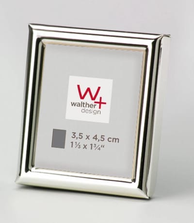 Walther Design Chloe - Fotolijst - Fotoformaat 3,5 x 4,5 cm - Zilver