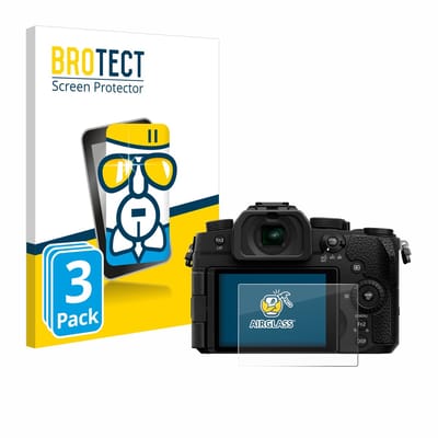 Screenprotector 3 Stuks voor Panasonic Lumix DC-G97 Beschermglas transparant