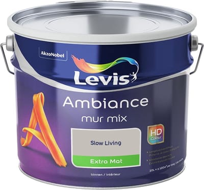 Levis - Ambiance Mur Extra Mat Mix - Slow Living - Mengverf - 10 L