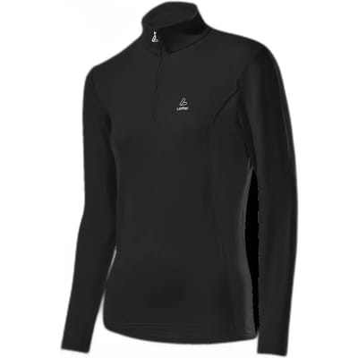 Loeffler Transtex Basic T-shirt Met Lange Mouwen Zwart L Vrouw