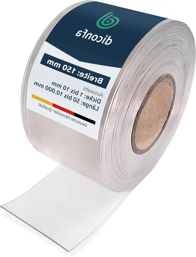 Transparante PVC Afdekstrip - Flexibel en Duurzaam voor Binnen en Buiten