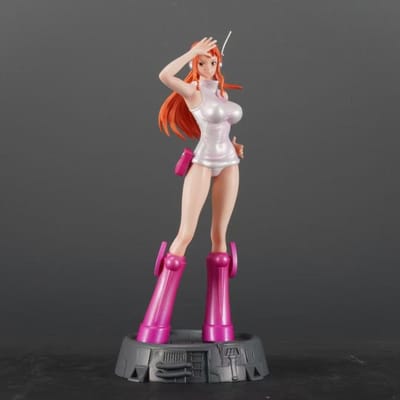 One Piece Anime Figuur Nico Robin Nami Actiefiguren 26CM Pvc Standbeeld Verzameling Model Speelgoed Cadeaus beige
