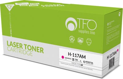 HP Tonercartridge H-117AM – Capaciteit voor 700 Pagina’s - Vervangt HP W2073A - Geschikt voor HP Color Laser 150nw / Color Laser MFP 178nw / Color Laser MFP 179fnw