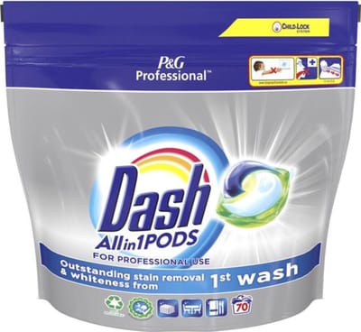 Dash wasmiddel All-in-1 pods - Regular - 70 capsules