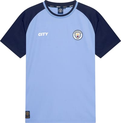 Manchester City Thuis Shirt Kinderen - Maat 116 t/m 164 - Voetbalshirt Kinderen - Sportkleding - Jongens en Meisjes - Officiële Fanmerchandise