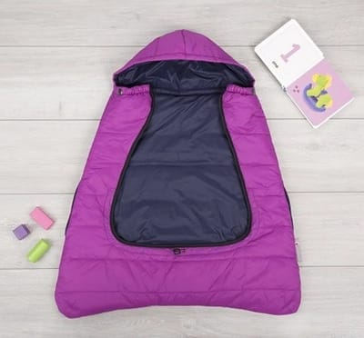 Comfi-Cape 2 in 1 - Voetenzak en Draagzak cape - Fuchsia