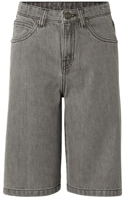 Urban Classics - 90's Heavy Denim Kinder Korte broek - Kids 110/116 - Grijs