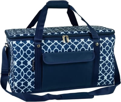Inklapbare Koeler - Zachte Koeltas - Picknick en Reizen - Lekvrije Voering - 36 Liter - Blauw