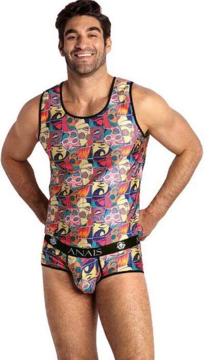 ANAIS MEN ACCESORIES | Anais Men - Comics Top L | EROTISCHE HEREN ONDERGOED | EROTISCH SHIRT