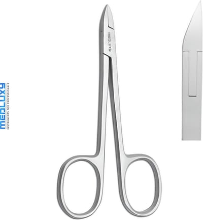 MEDLUXY® - Nagelschaar - Hoektang - 10 cm - (ingegroeide nagels , nagelhoekjes , nagelknipper , nageltang)