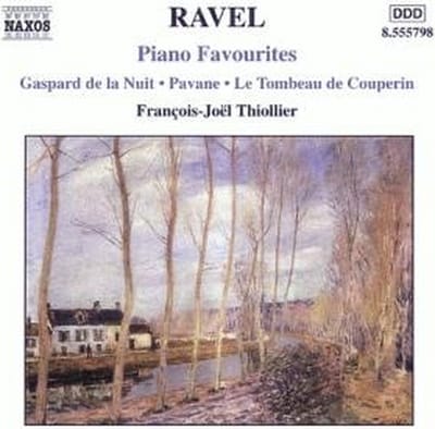 François-Joel Thiollier - Mirrors - The Piano Music Of M.Ravel (CD)