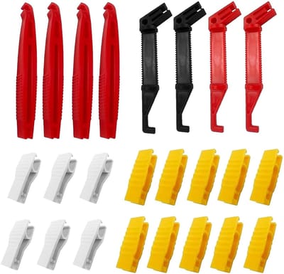 Zekeringtrekkers Set - Autogereedschap - Zekeringen Vervangen - Isolatie PVC Materiaal - 24 Stuks - Multicolor