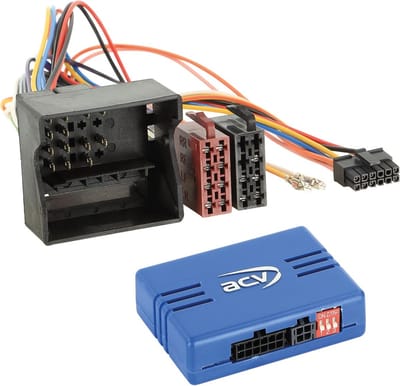 Stuurwiel bediening geschikt voor BMW/Mercedes Benz diverse voertuigen/VW 40Pin Quadlock (42smc001,42svw012)