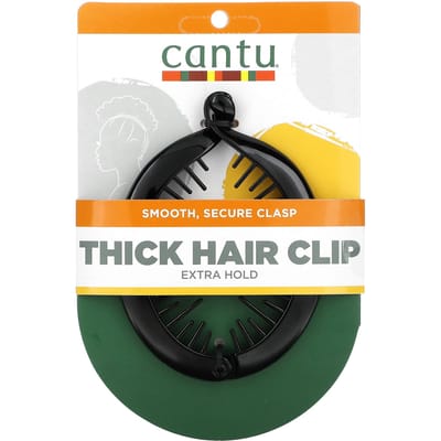 Cantu, dikke haarclip, extra hold, 1 clip orange