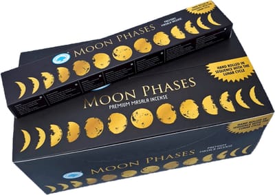 Green Tree Moon Phases Incense 15 grams - 3 pakjes - Maanfasen wierook