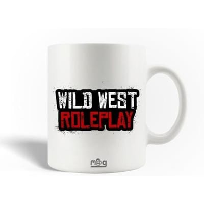 Mug en Céramique WILD WEST ROLEPLAY Logo