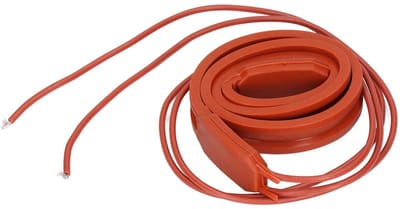 Dailygoods - Siliconen Verwarmingsdraad - Waterdichte Verwarming - Flexibel en Zelfregelend - 15 x 500 mm - Anti-vorst Kabel - Geschikt voor Diverse T...