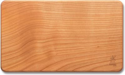Robert Herder Windmühlenmesser Reis-Snijplankje – 22x13 cm – Compact Kersenhout – Ideaal voor Reizigers