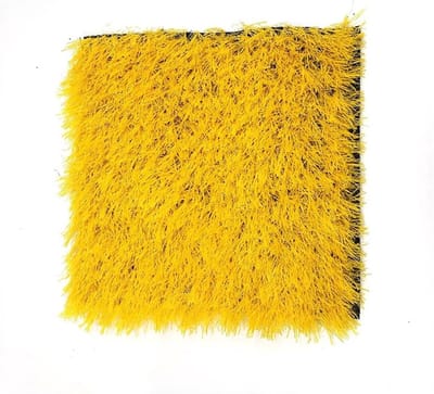 Kunstgras Tapijt - Balkontapijt Gazon - Tuindecoratie Buiten - Zelfdraineerend Materiaal - 50x200cm - Geel