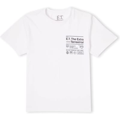 E.T. the Extra-Terrestrial Unisex T-Shirt - White - S