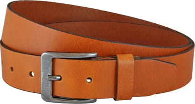 Landley Dames / Heren Jeans Riem uit echt Leer - Casual - Cognac - Riemmaat 85