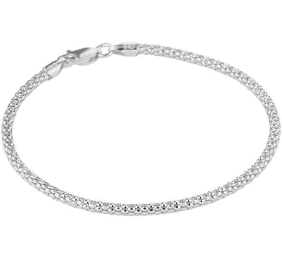 Zilver Gerhodineerde Armband 2 1330496