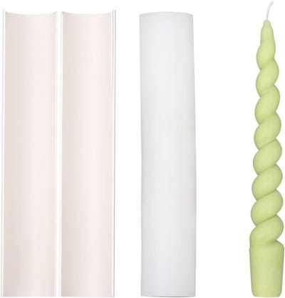 Lange Spiraal Taper Kaars Siliconen Mal - DIY Handgemaakte Geurkaarsen & Decoratie