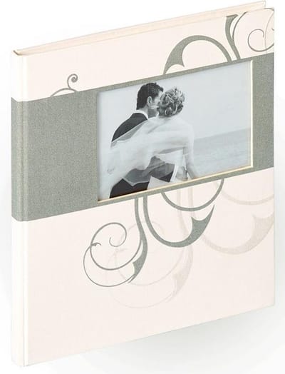 Walther GB-134 Romance - Gastenboek - Formaat 23x25 cm - Wit