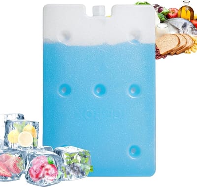 Koelelement Koelbox - IJsblok Herbruikbaar - Buitenactiviteiten - Betrouwbare Temperatuur - 600 ml - Blauw