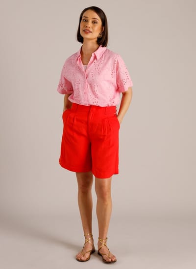 YEST Mia Bottoms - Hot Red - maat 40