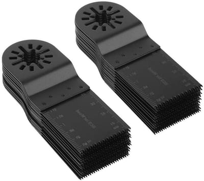 Set van 20 Oscillerende Zaagbladen voor Multitools, 34mm, Ideaal voor Houtbewerking en Renovatie