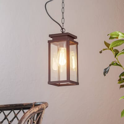 KS Verlichting Buiten Hanglamp Zwart  Jersey Aan Ketting