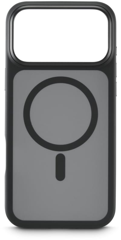 BlackRock hoesje geschikt voor Iphone 17 Pro Max-Hybrid case - Zwart
