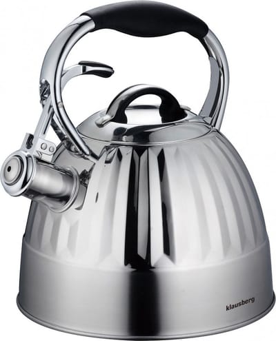 Klausberg 7479 fluitketel - 3L - rvs - alle warmtebronnen