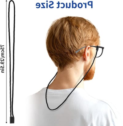 Pack van 6 Universele Brilbanden van Silicone voor Sportbrillen en Zonnebrillen - Ideaal voor Mannen en Vrouwen, Handig en Duurzaam