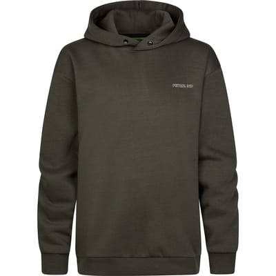 Petrol Industries - Jongens Relaxed hoodie met print ironrun - Grijs - Maat 152