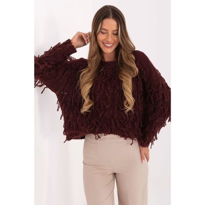 Wild Motion Knit - Bordeaux / One Size