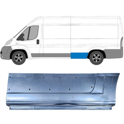 Reparatiepaneel achterspatbord voor Peugeot Boxer 2006-2025 / Links