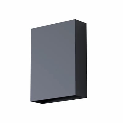Zwarte wandlamp Memphis - Up & Down LED