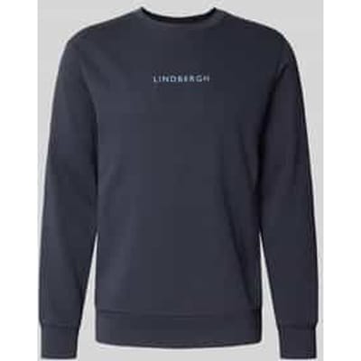 Sweatshirt met ronde hals en logoprint